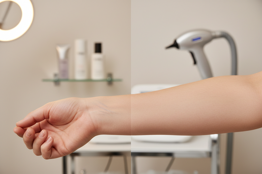 CO2 removal of scars